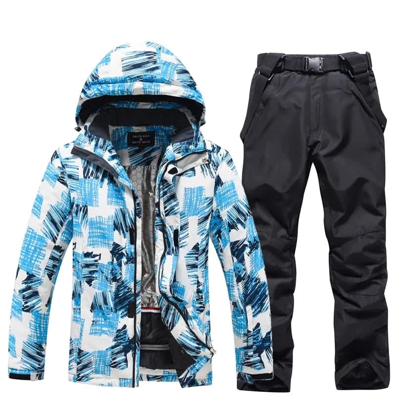 Men's Printed Ski Outfit Jacket and Trousers Set | Jared_1
