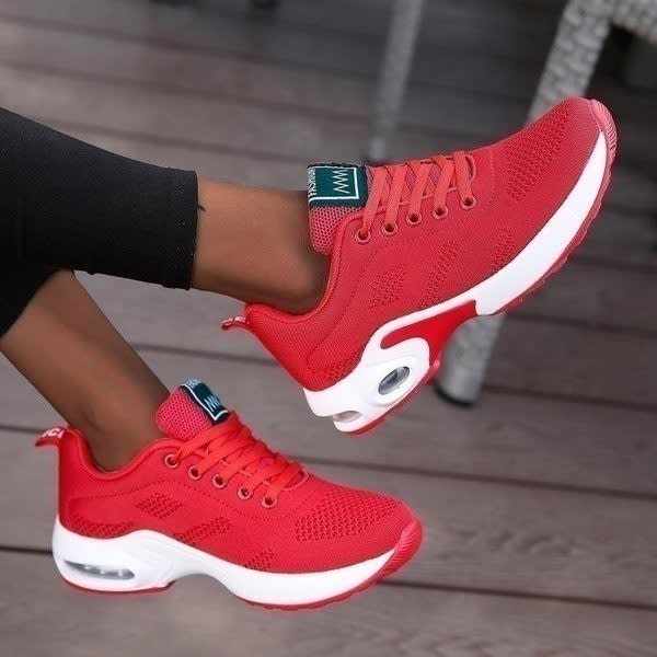 Women's Knit Air Sole Orthopedic Trainers | Perdita_14