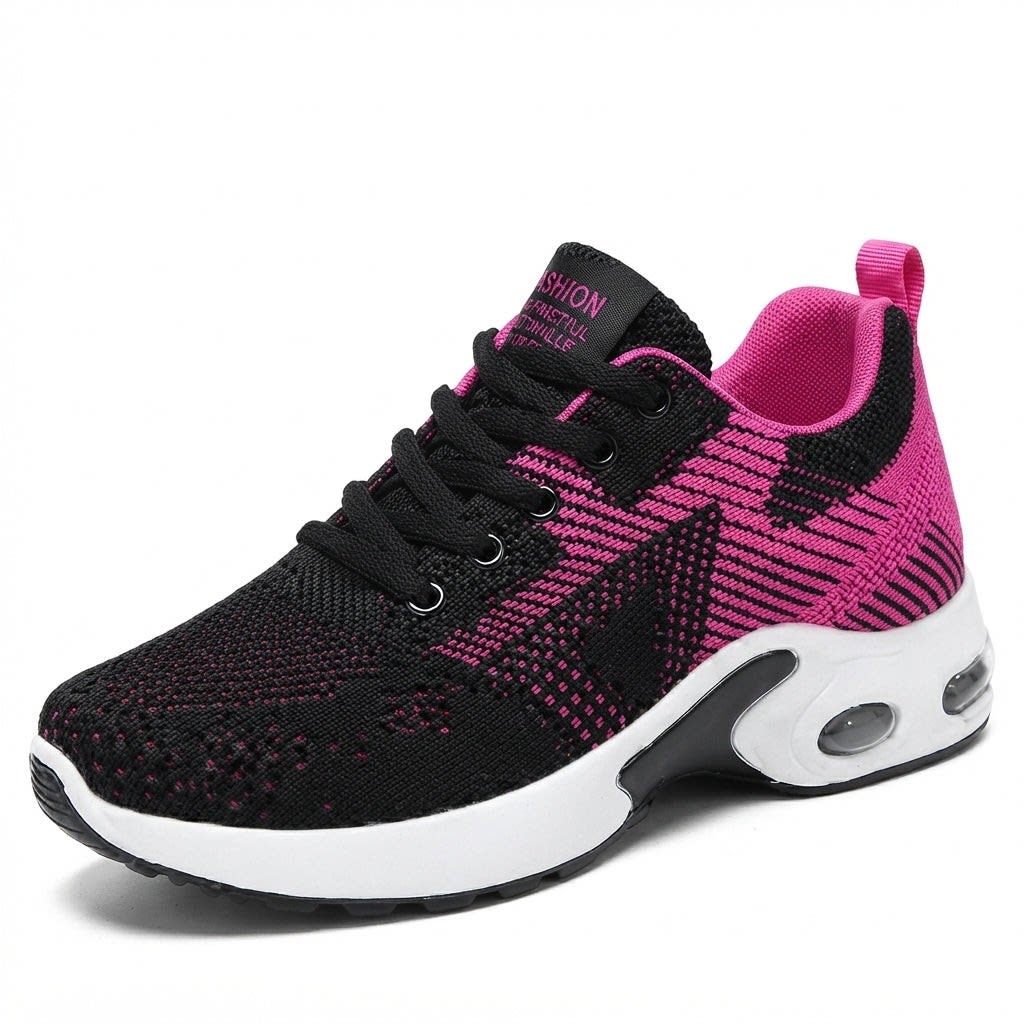 Women's Knit Air Sole Orthopedic Trainers | Perdita_7