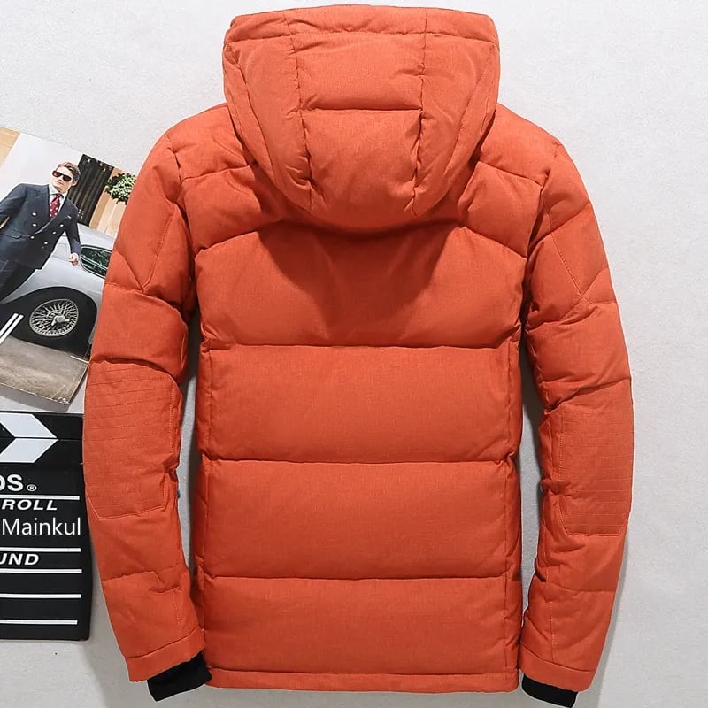 Men's Windproof Ski Outfit Down Jacket and Trousers | Bradley_8