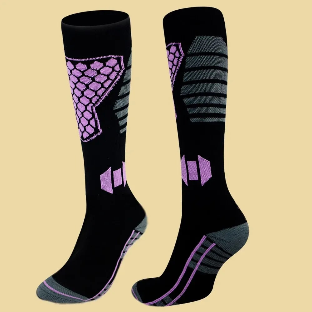 Men's Knee High Thermal Ski Socks | Mitchell_3