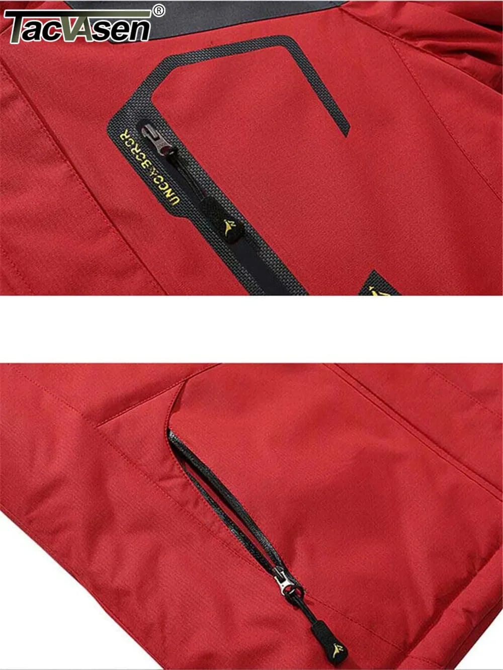 Men's Fleece Lined Ski Outfit Jacket with Removable Hood | Calvin_15