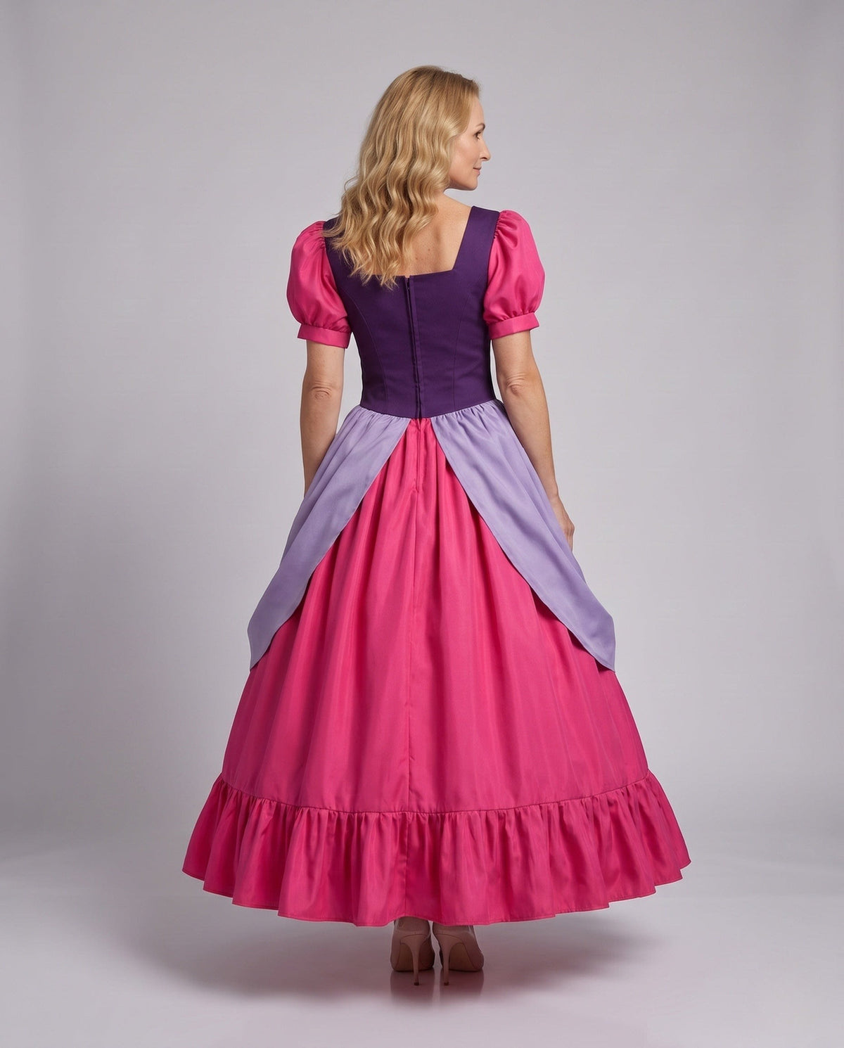 Women's Ruffled Princess Costume Gown | Seraphina_4