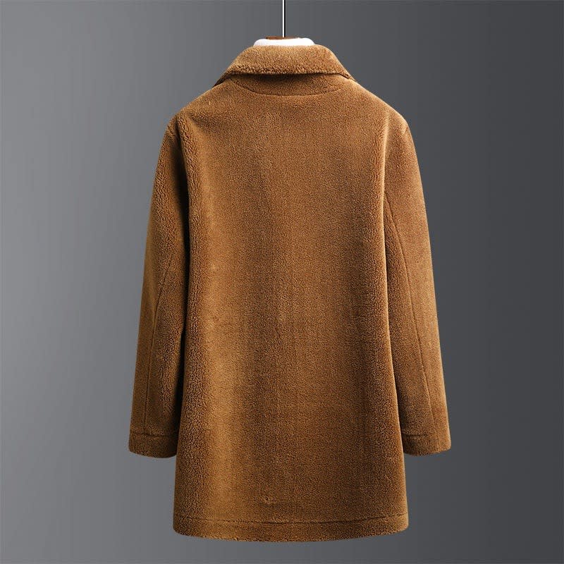 Men's Zip Pocket Shearling Coat | Dexter_2