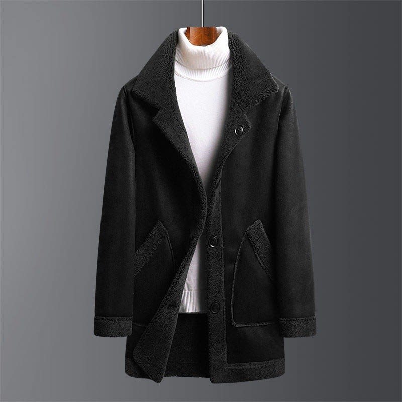 Men's Zip Pocket Shearling Coat | Dexter_4