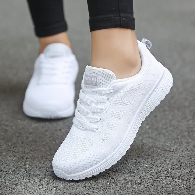 Women's Knit Running Style Orthopedic Trainers | Nerine_1