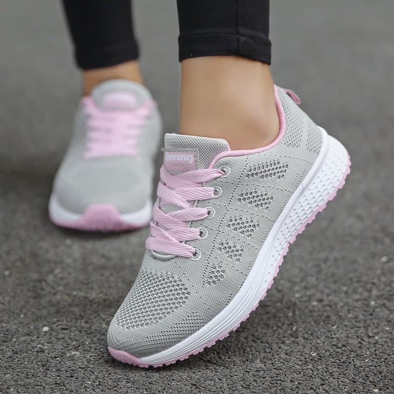 Women's Knit Running Style Orthopedic Trainers | Nerine_14