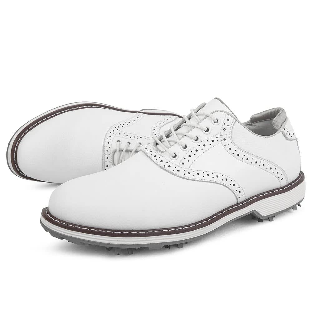 Men's Waterproof Spiked Golf Shoes | Auberon_19
