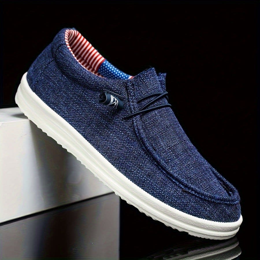 Men's Lightweight Canvas Loafers | Tadhg_5