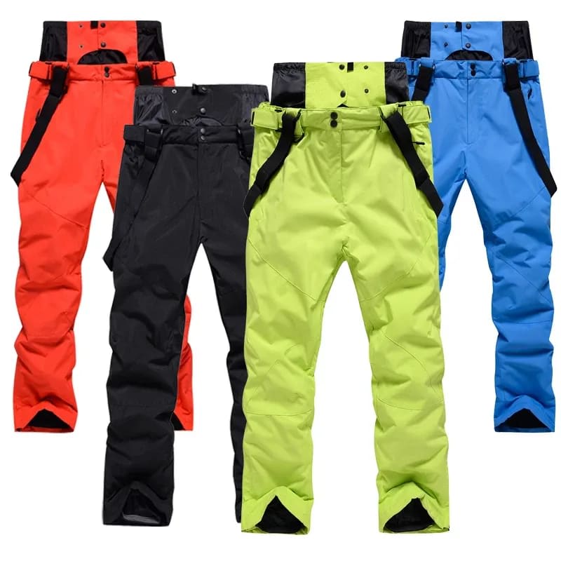 Men's Waterproof Insulated Ski Trousers with Braces | Lawrence_1
