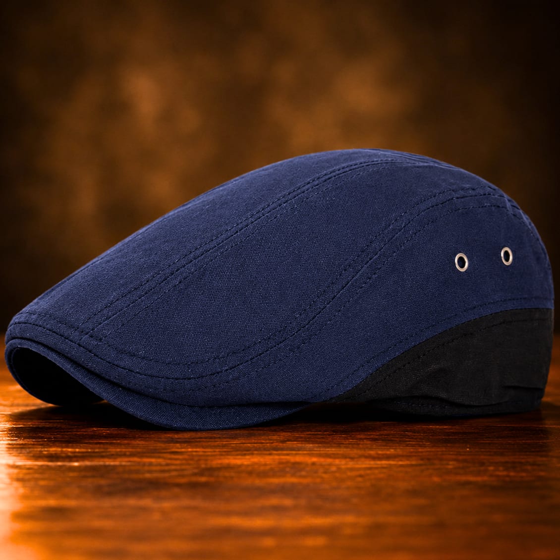 Men's Breathable Linen Flat Cap | Horace_7