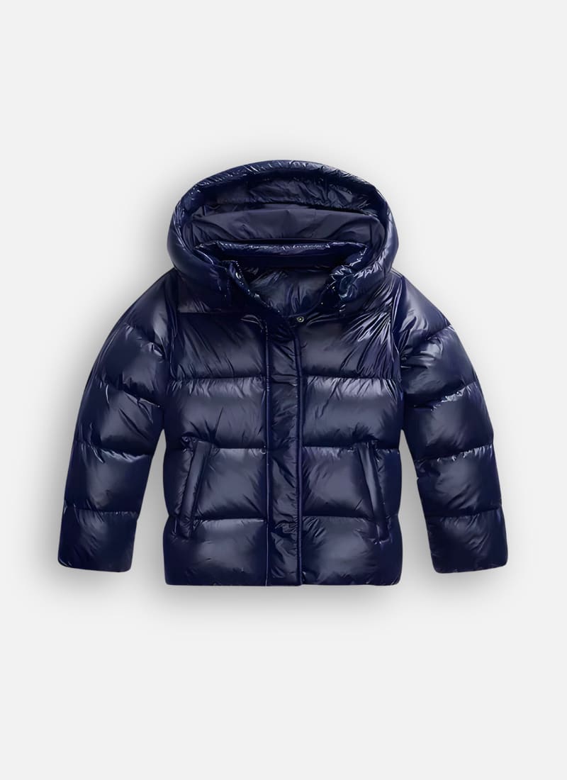 Women's Glossy Quilted Puffer Jacket | Cathy_4