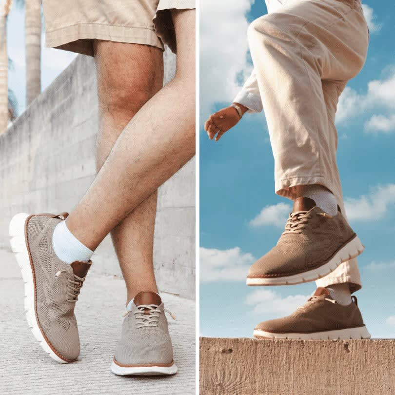 Men's Breathable Knit Trainers | Sandy_10