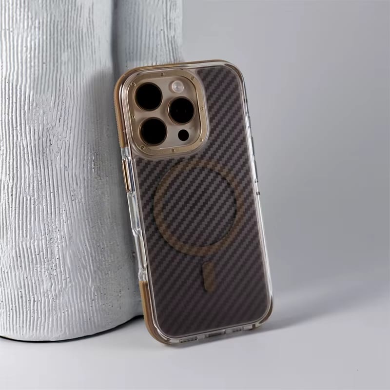 Men's Carbon Fibre MagSafe iPhone Case | Elliott_12