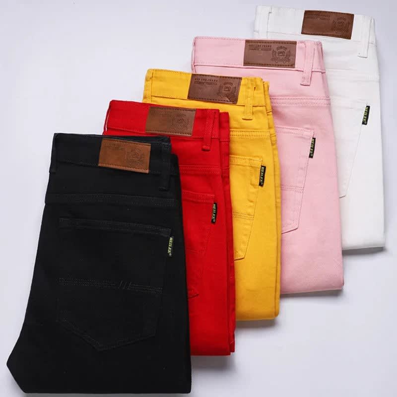 Men's Cotton Stretch Slim Trousers | Julian_10