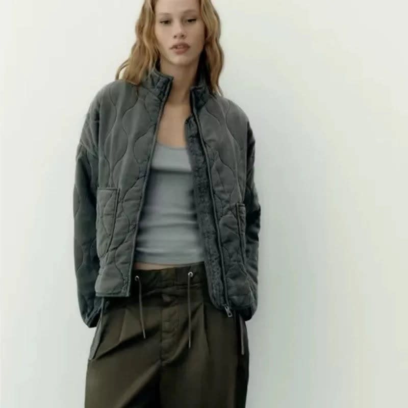 Women's Quilted Cotton Jacket | Lettitia_6