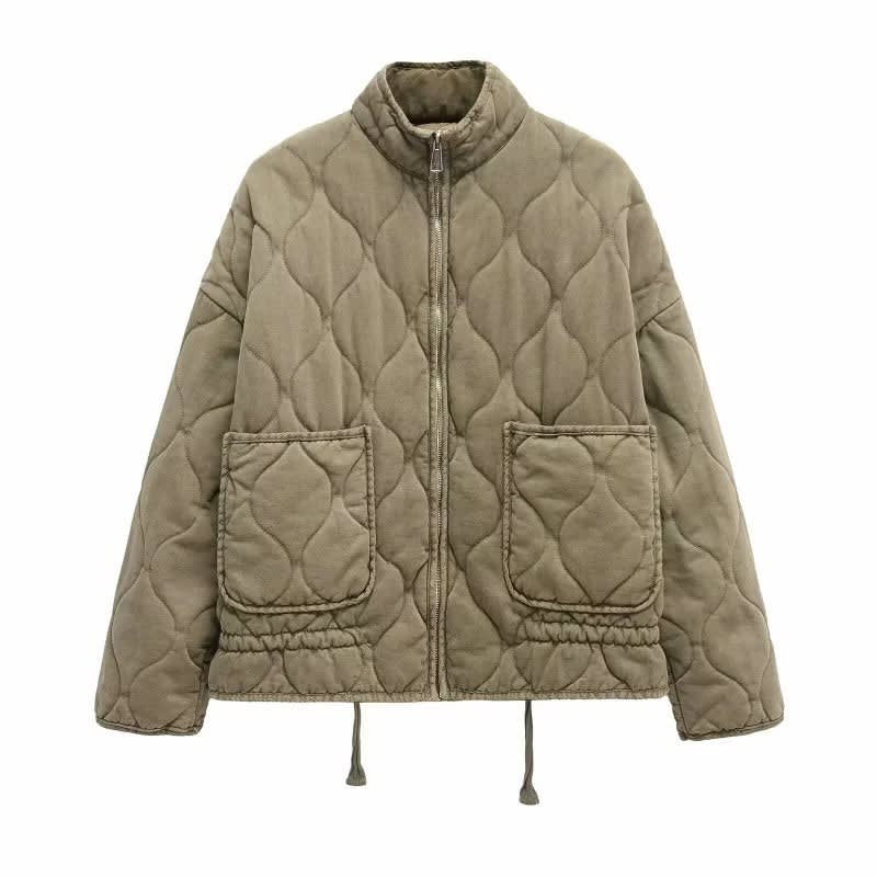 Women's Quilted Cotton Jacket | Lettitia_7