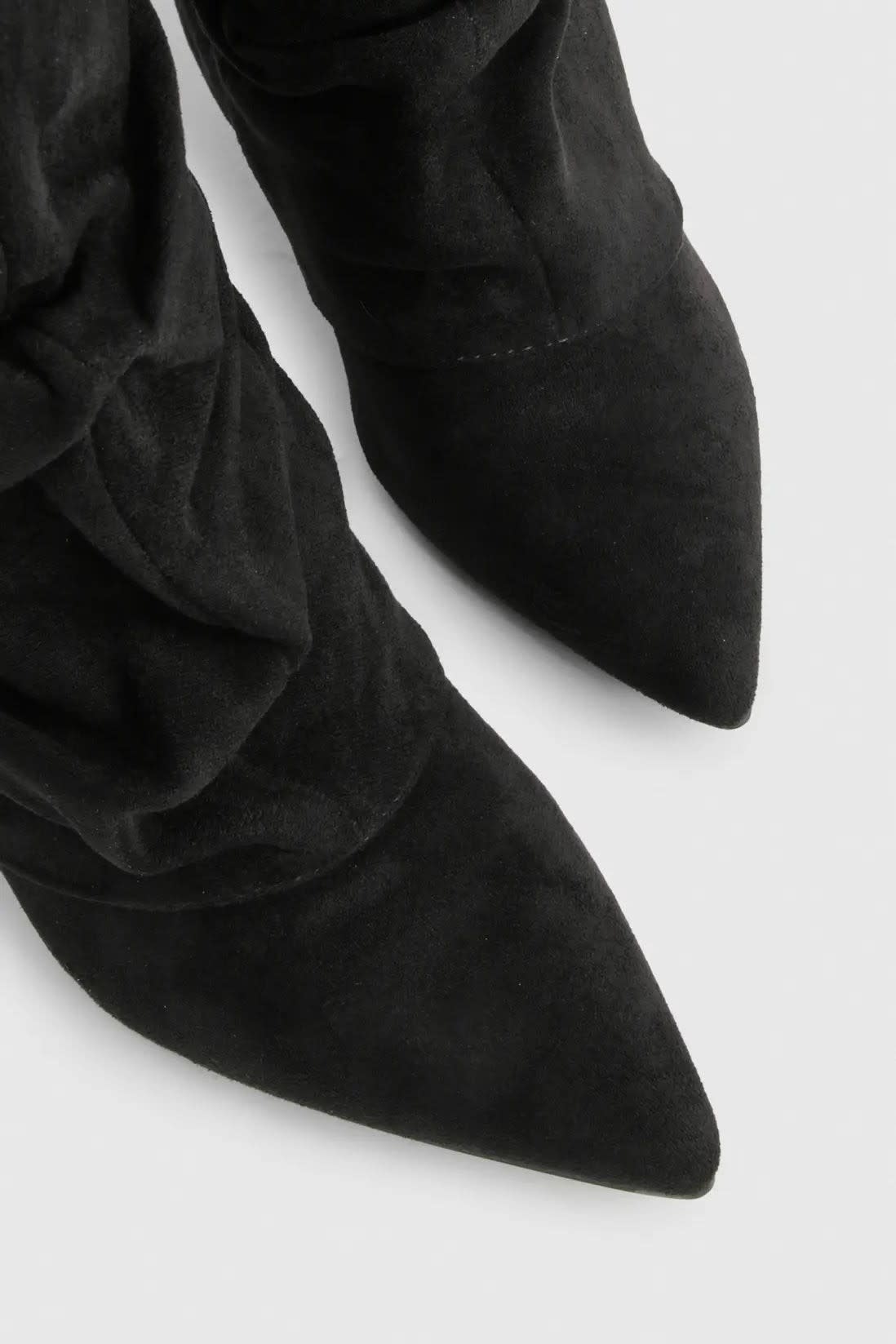 Women's Faux Suede Slouch Boots | Trudy_10