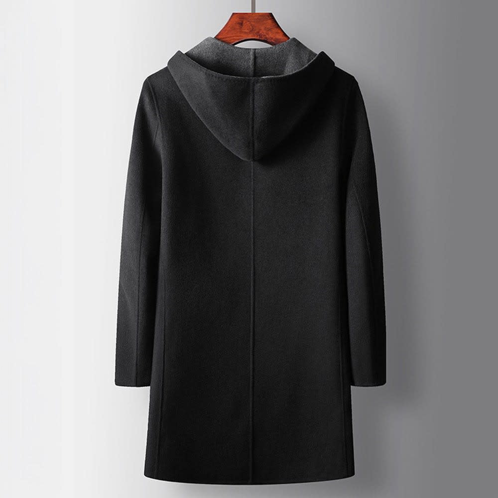 Men's Reversible Wool Coat | Cedric_4