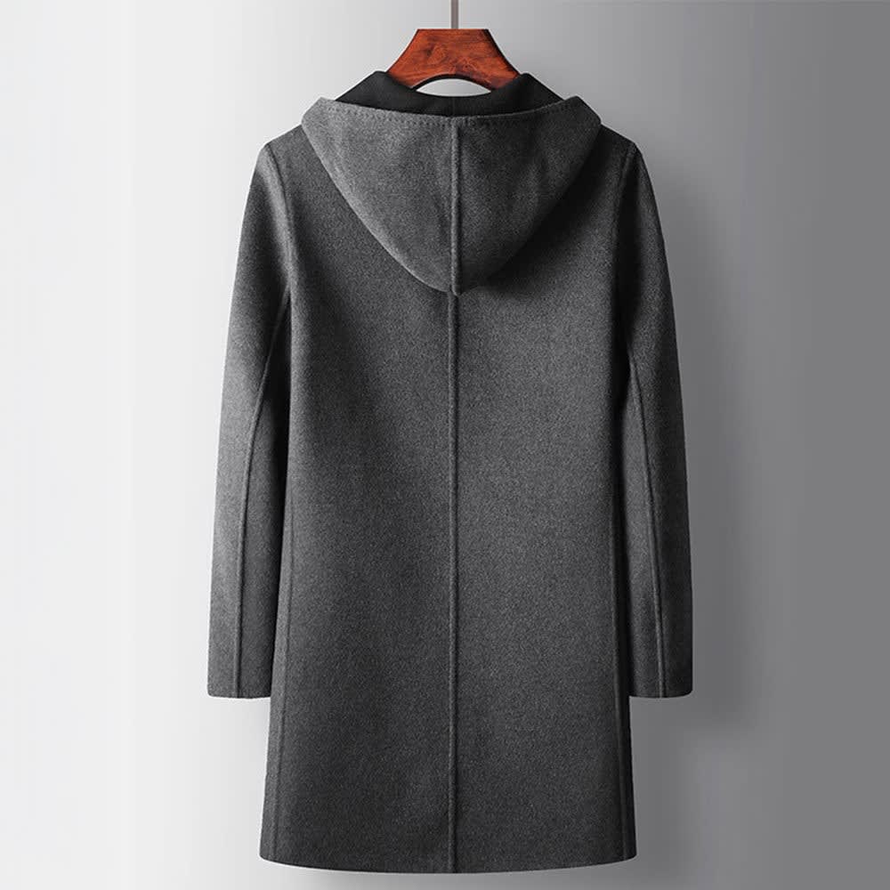 Men's Reversible Wool Coat | Cedric_6