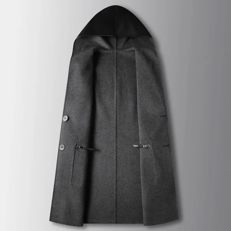 Men's Reversible Wool Coat | Cedric_7