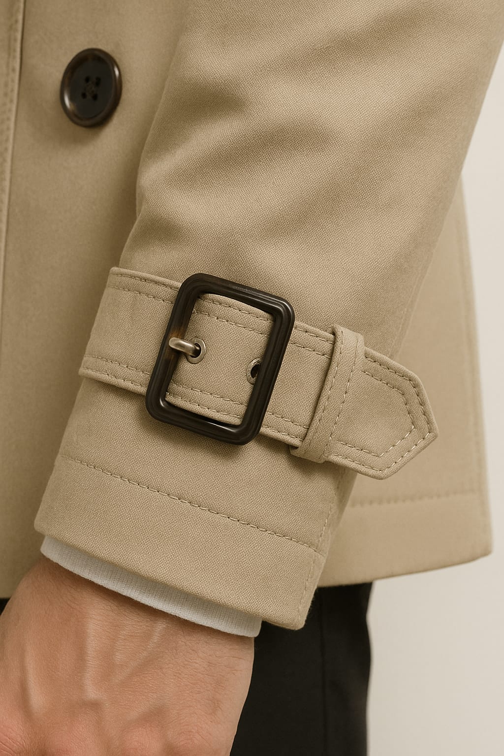 Men's Belted Trench Coat | Ellery_4