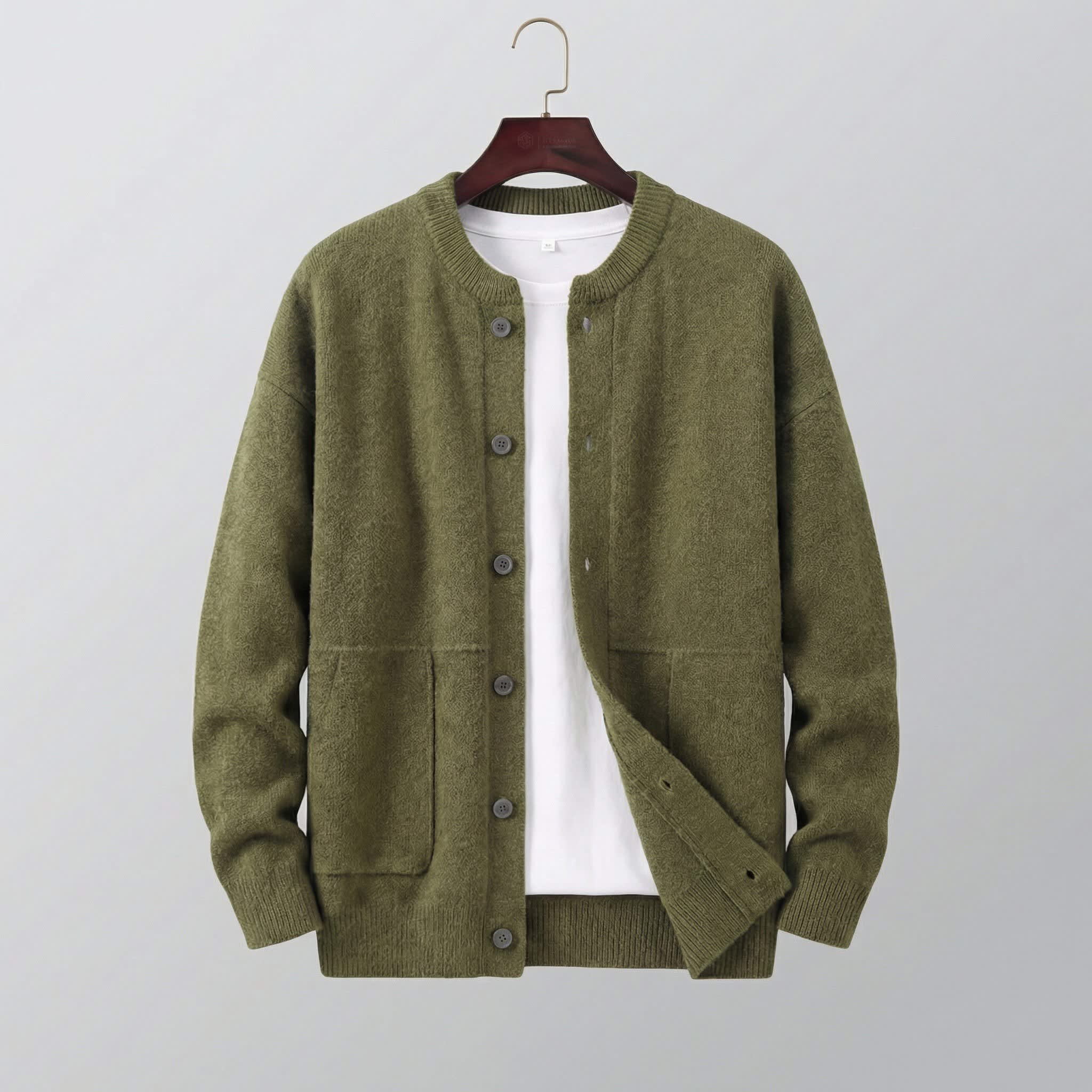 Men's Knit Button Front Cardigan | Joe_2