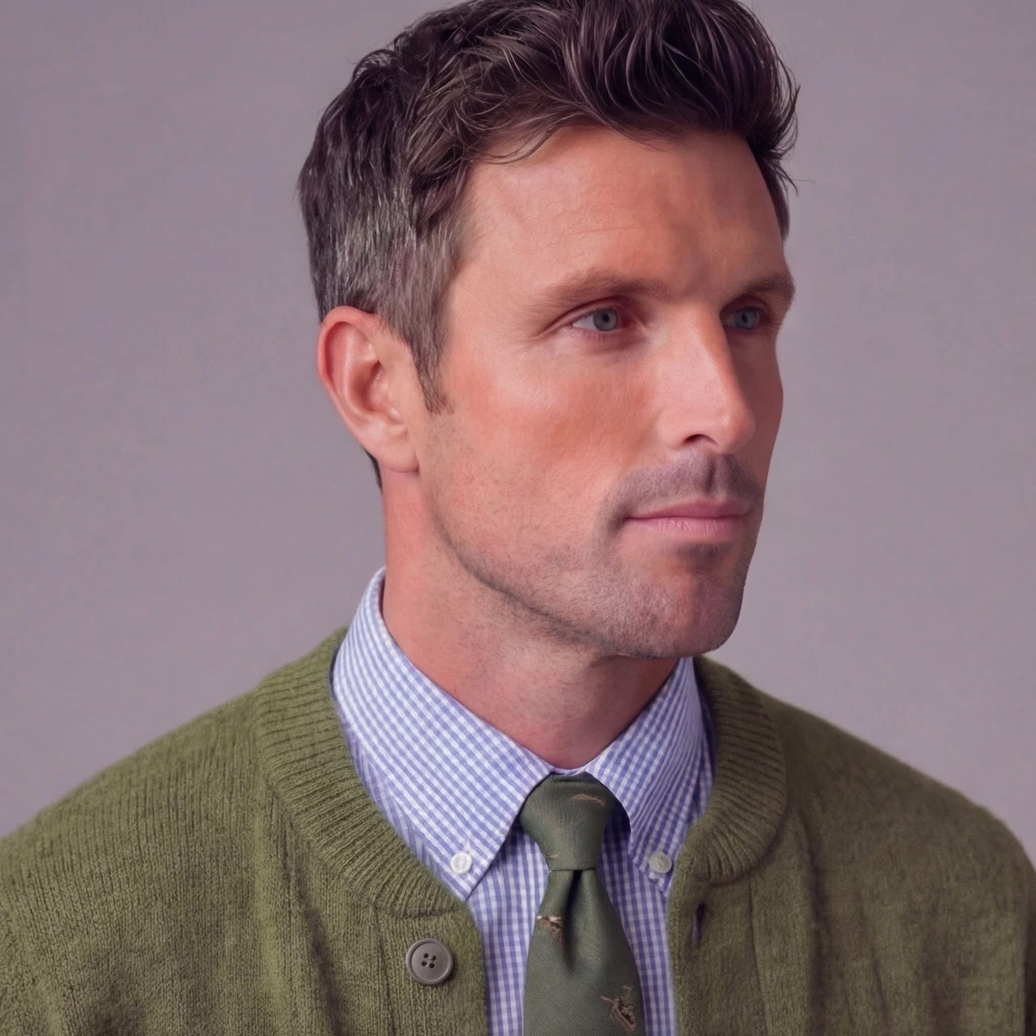 Men's Knit Button Front Cardigan | Joe_4