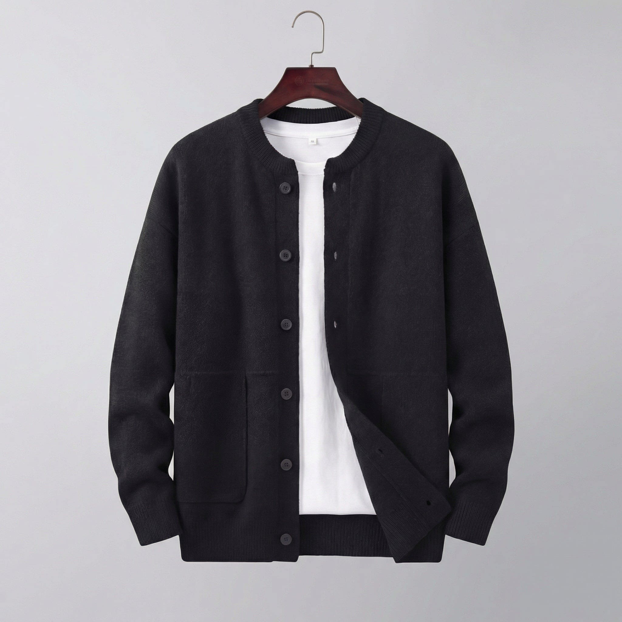 Men's Knit Button Front Cardigan | Joe_6