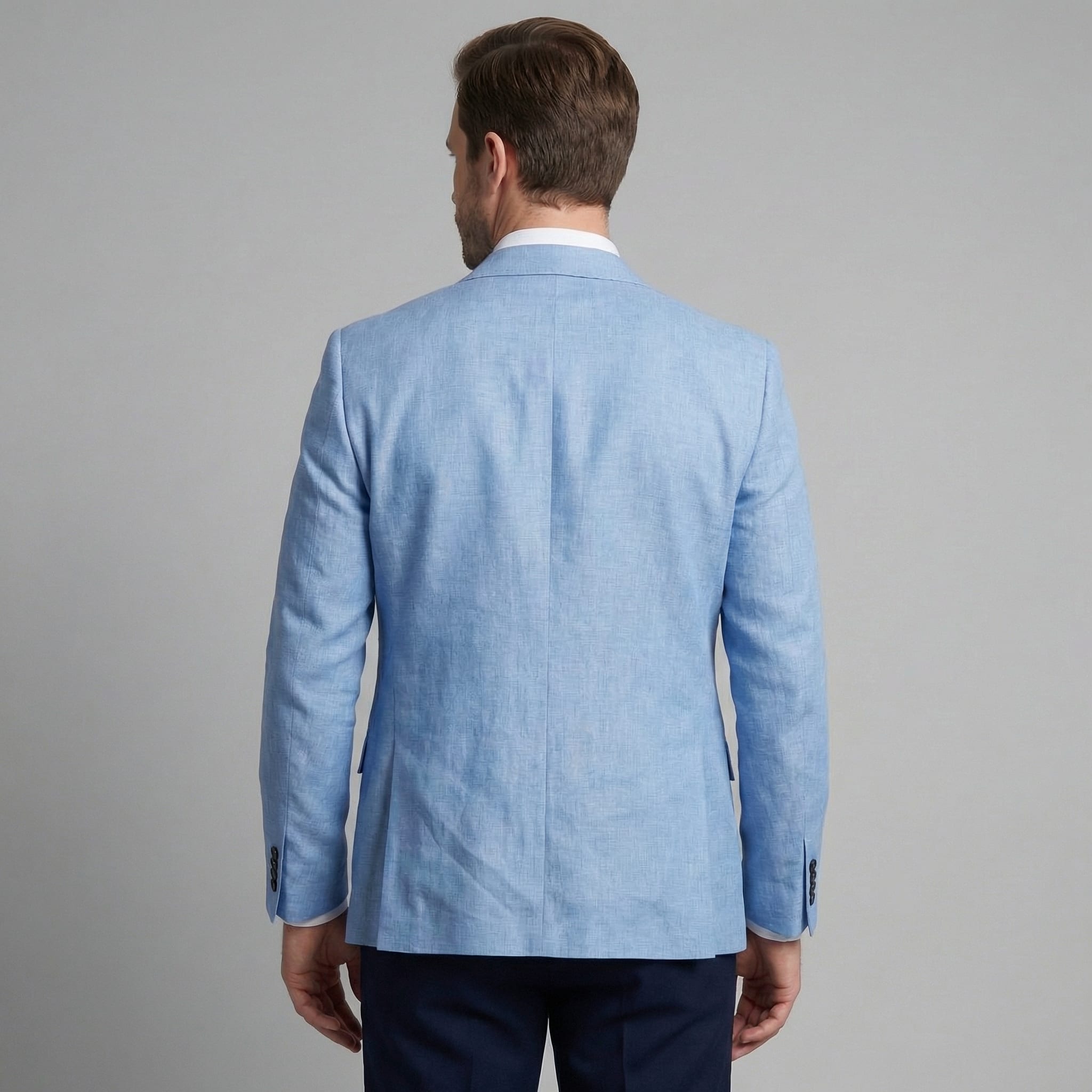 Men's Lightweight Linen Blazer | Ethan_8