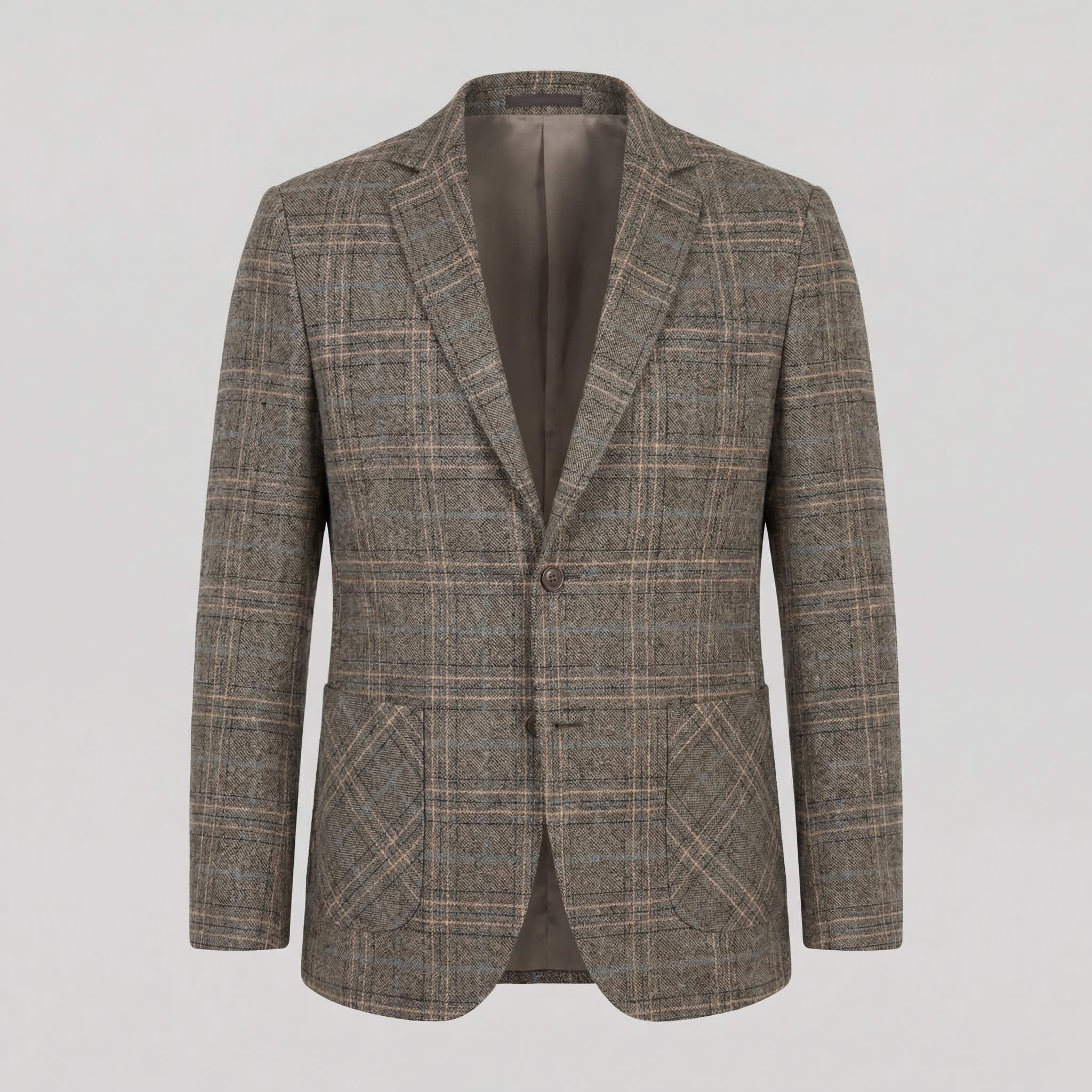 Men's Lightweight Checked Blazer | Kian_13