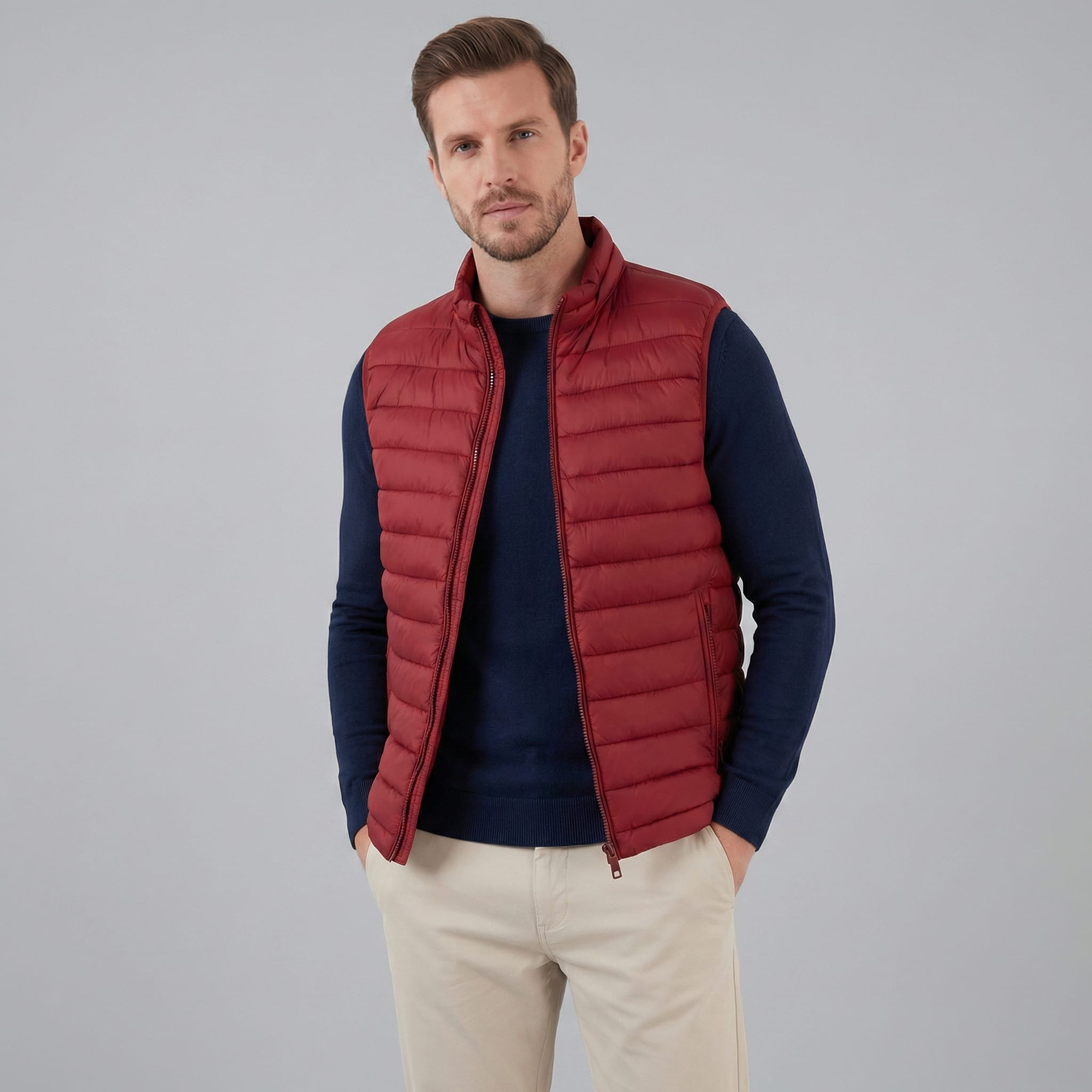 Men's Lightweight Quilted Bodywarmer | Aidan_11
