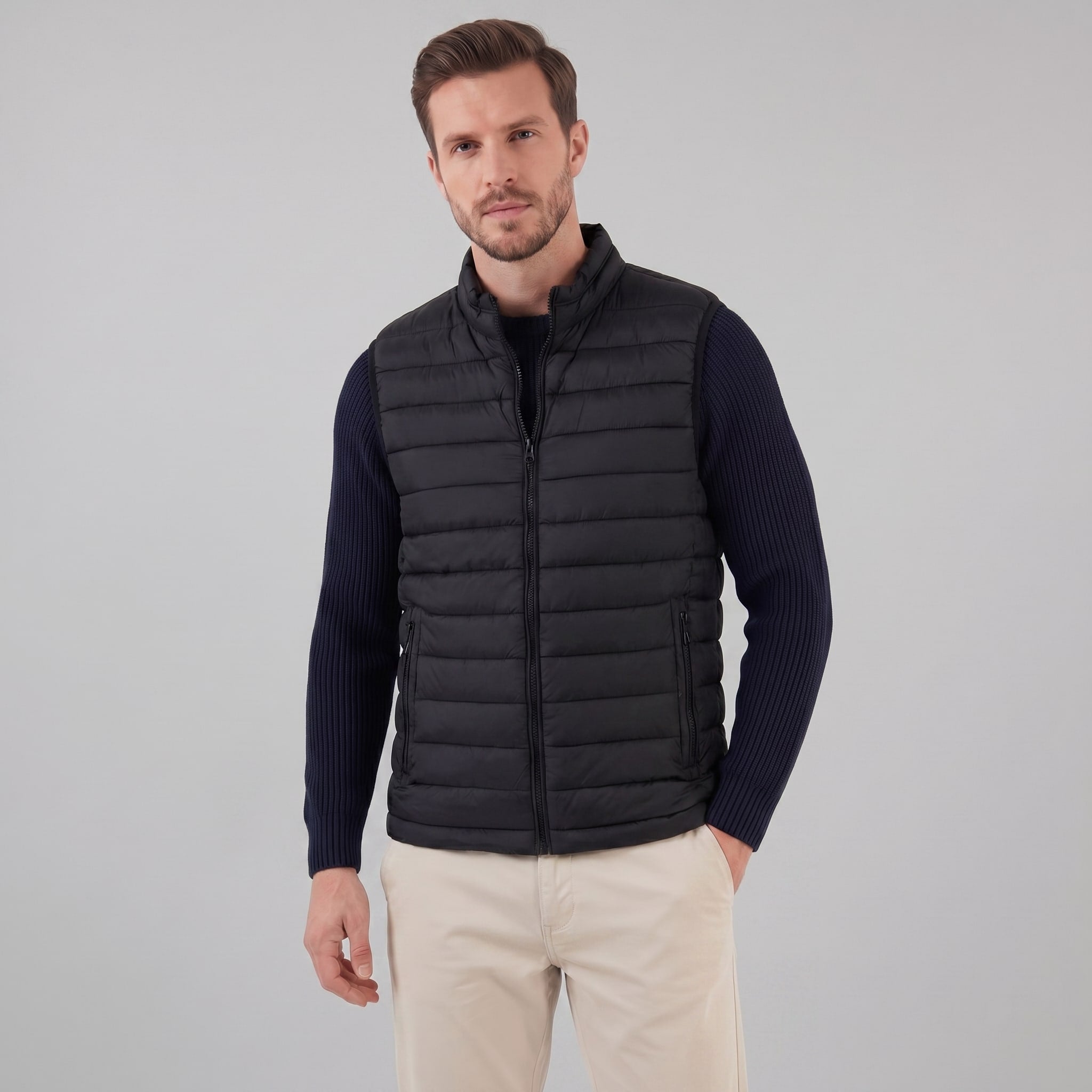 Men's Lightweight Quilted Bodywarmer | Aidan_16
