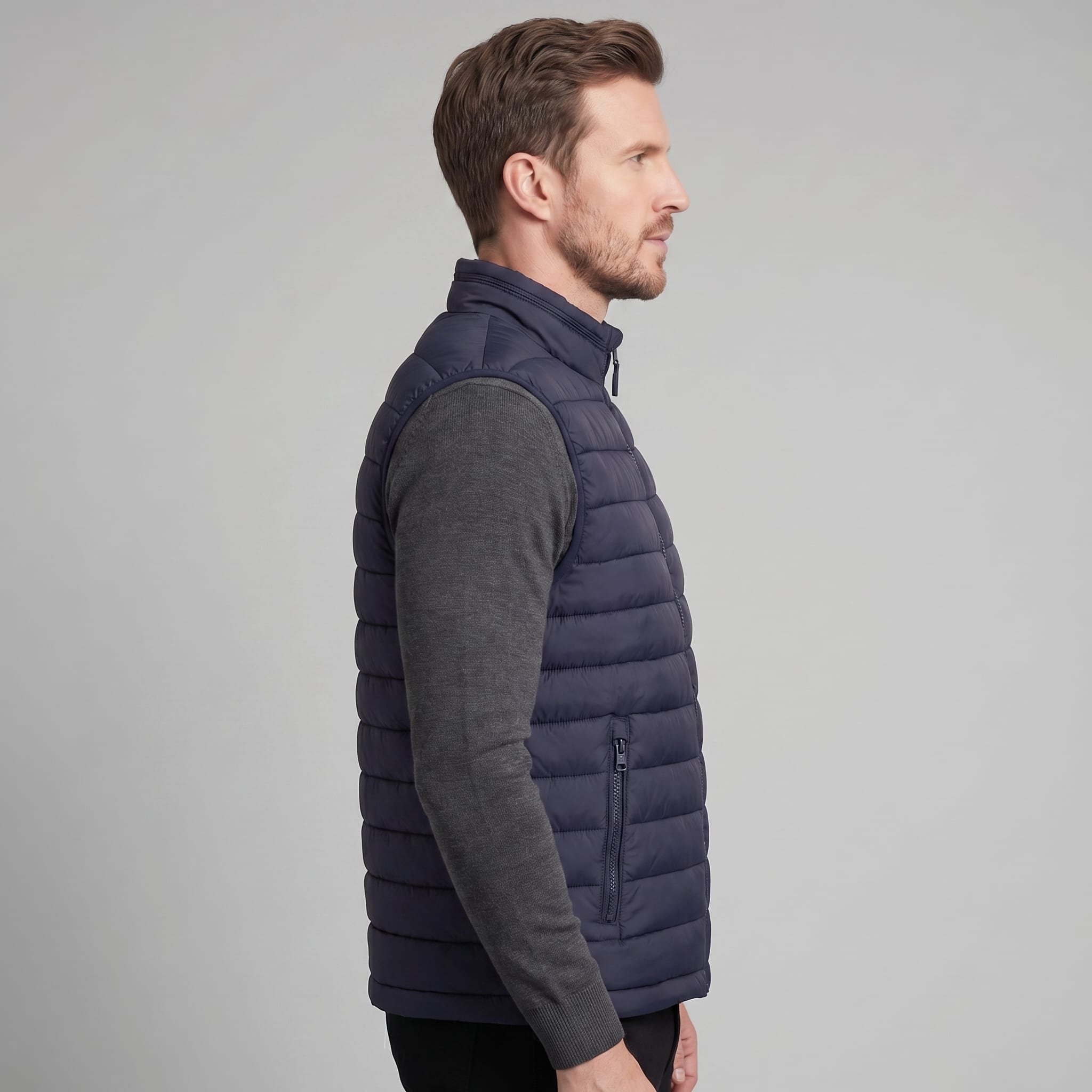 Men's Lightweight Quilted Bodywarmer | Aidan_2