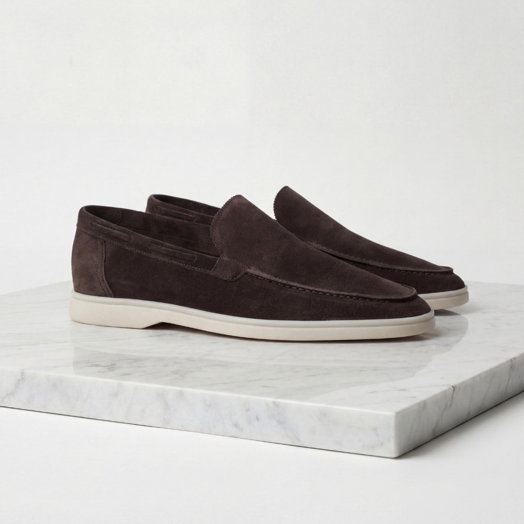 Men's Suede Slip-On Loafers | Eric_18