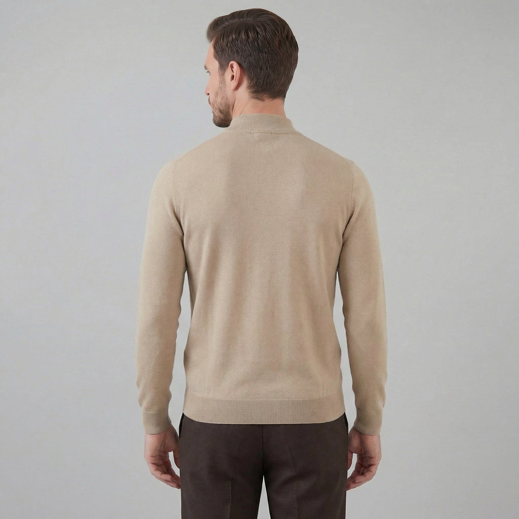 Men's Wool Turtleneck Jumper | Dougie_13