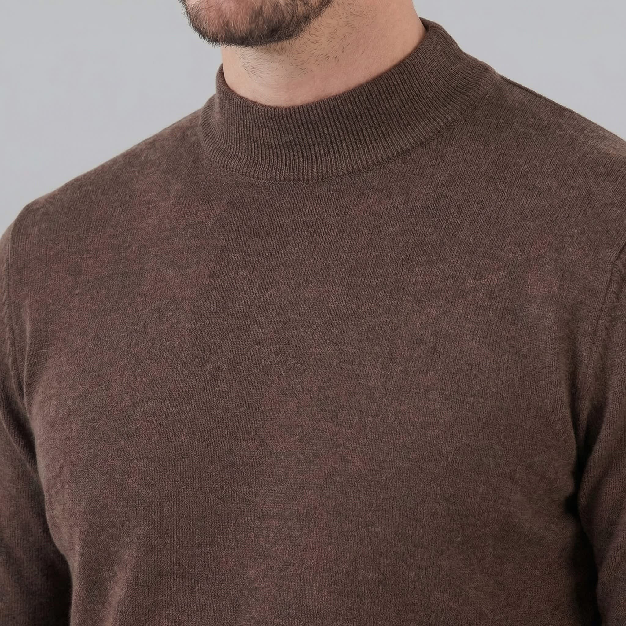 Men's Wool Turtleneck Jumper | Dougie_18