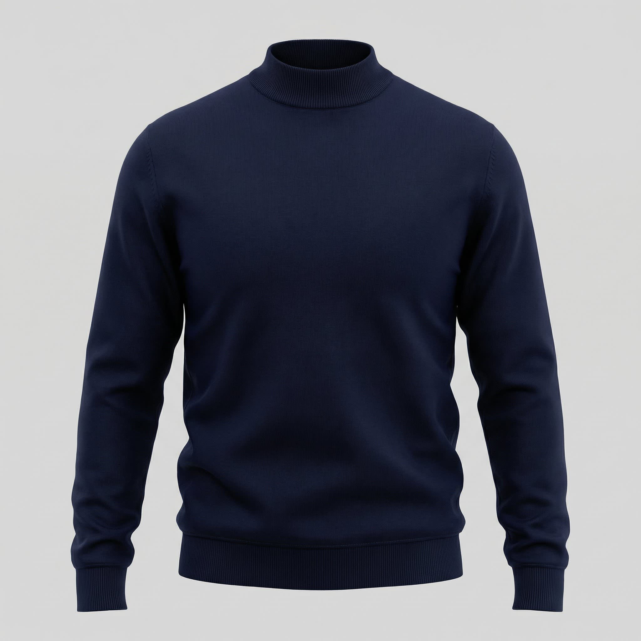 Men's Wool Turtleneck Jumper | Dougie_5