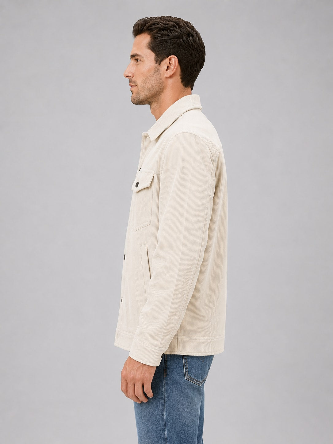 Men's Cotton Corduroy Overshirt | Humphrey_4