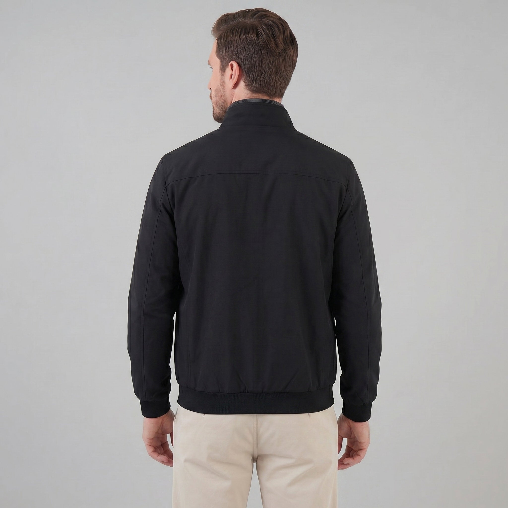 Men's Lightweight Stand Collar Jacket | Nathan_3