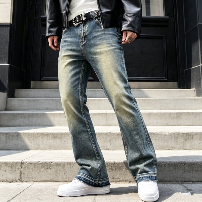 Men's Loose Fit Flared Jeans | Dominic_2