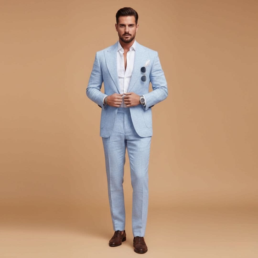 Men's Notch Lapel Two-Piece Suit | Gilbert_2