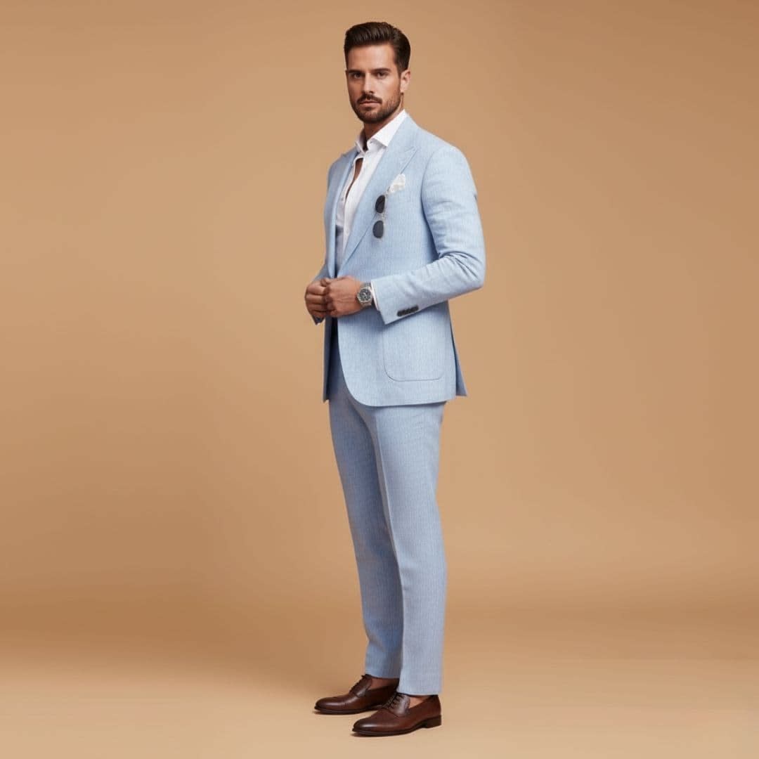 Men's Notch Lapel Two-Piece Suit | Gilbert_4