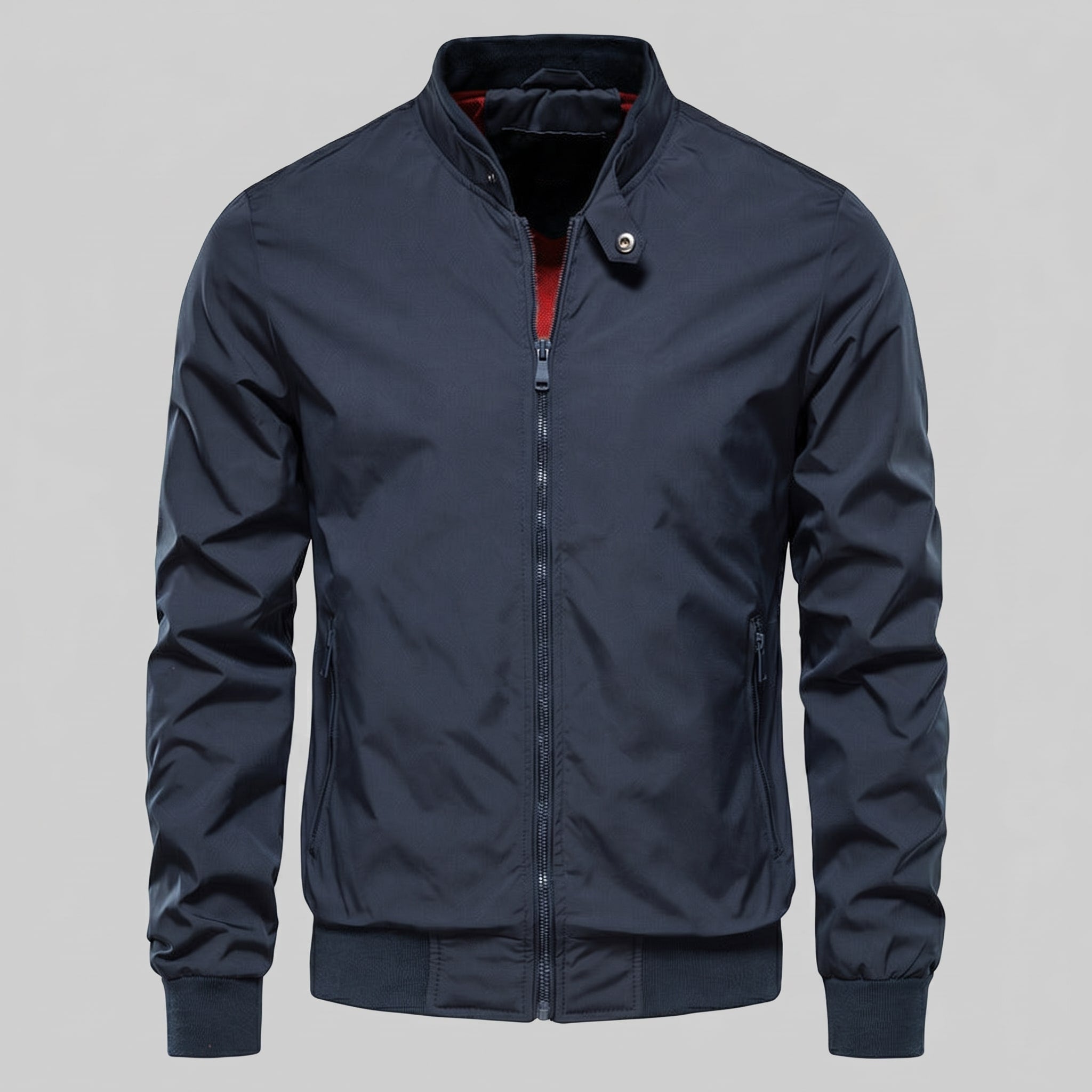 Men's Slim Fit Padded Bomber Jacket | Leon_17