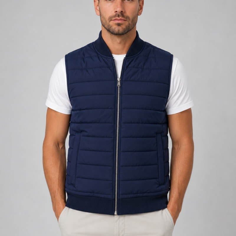 Men's Lightweight Quilted Gilet | Godfrey_1