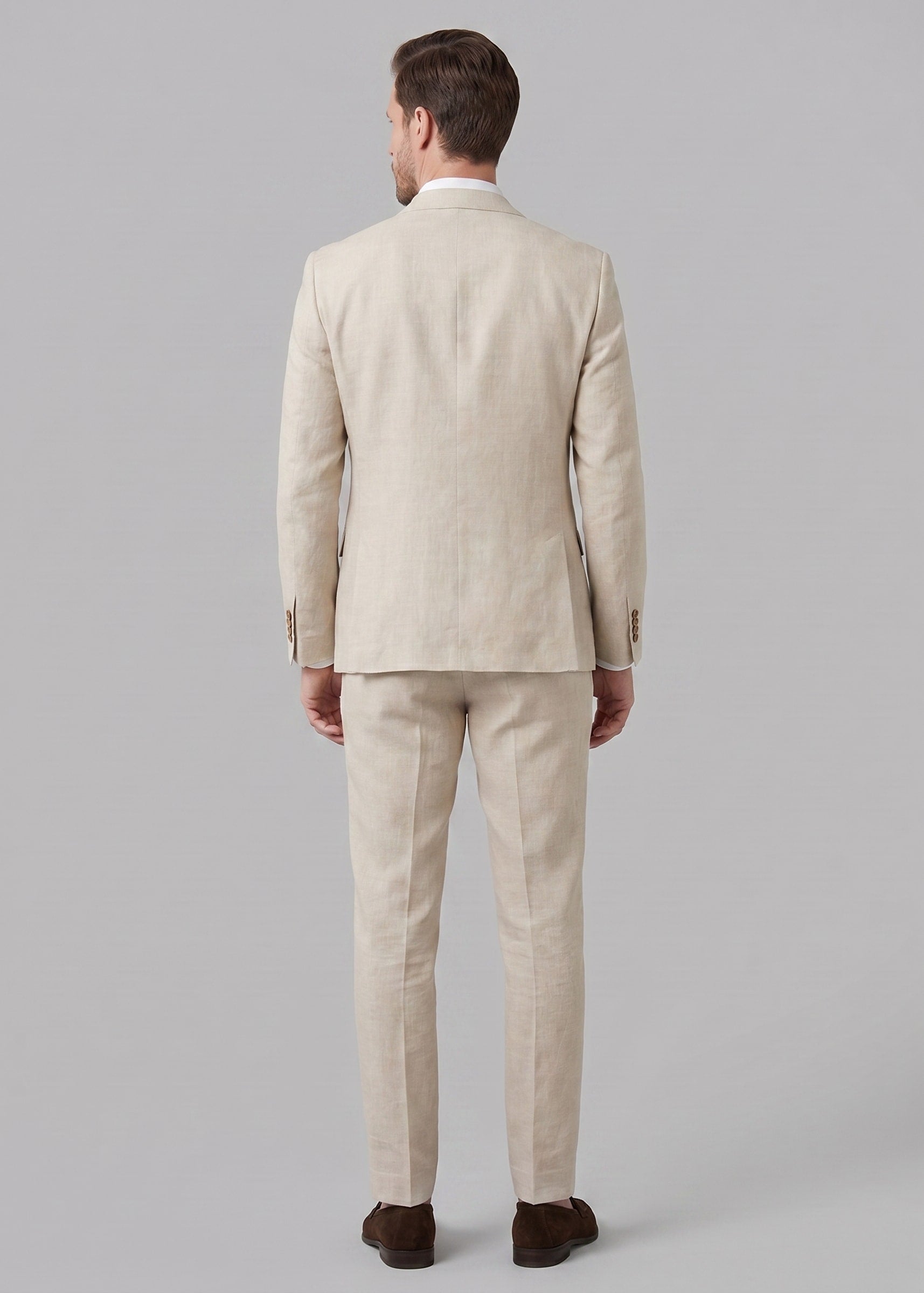 Men's Linen Blend Wedding Suit | Will_3