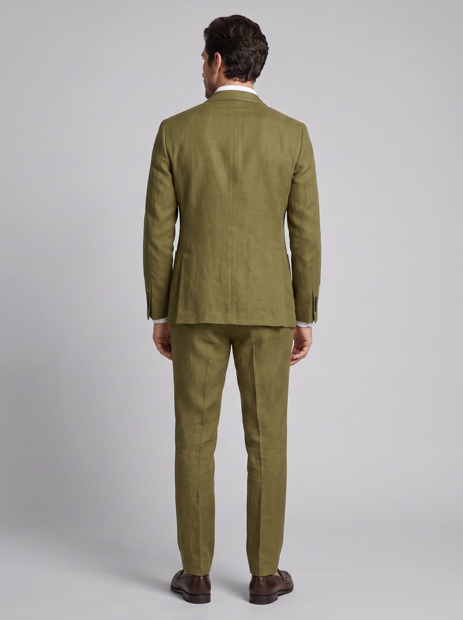 Men's Linen Slim Fit Suit | Rudy_17