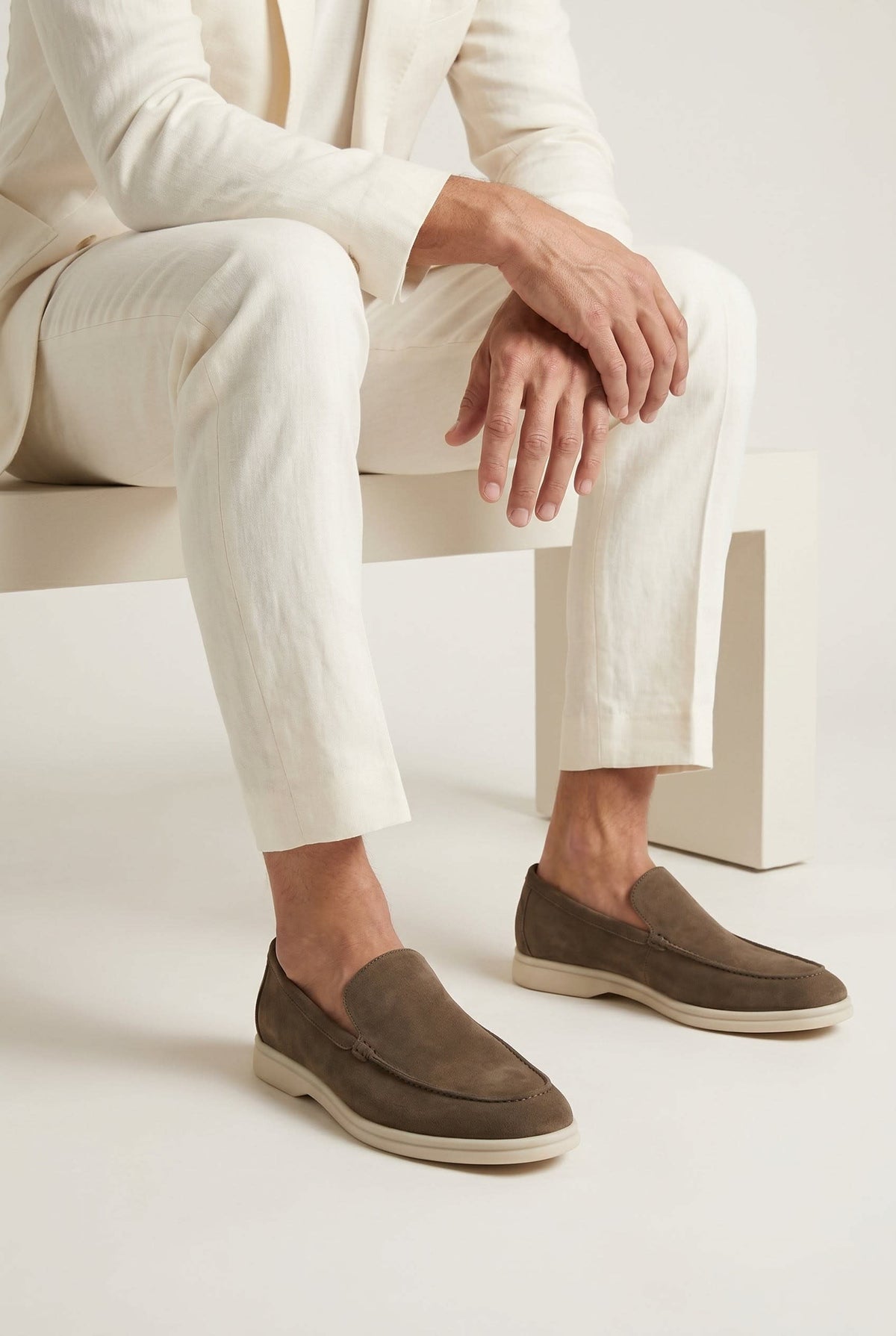 Men's Suede Slip-On Loafers | Victor_2