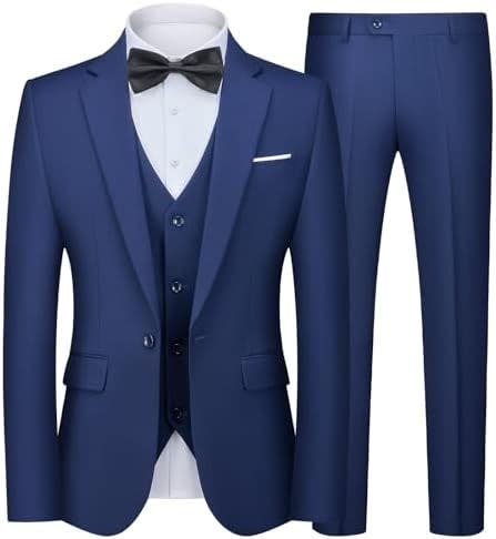 Men's Single Breasted Three Piece Formal Suit | Fergus_4