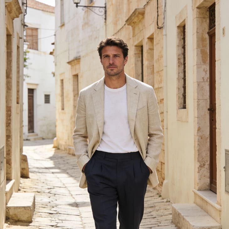 Men's Lightweight Summer Blazer | Blake_5